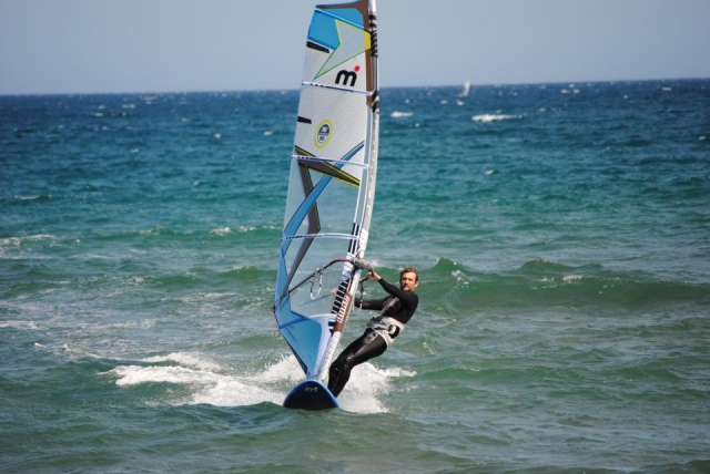 Cruzando las olas